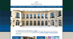 Desktop Screenshot of maisondelachimie.com